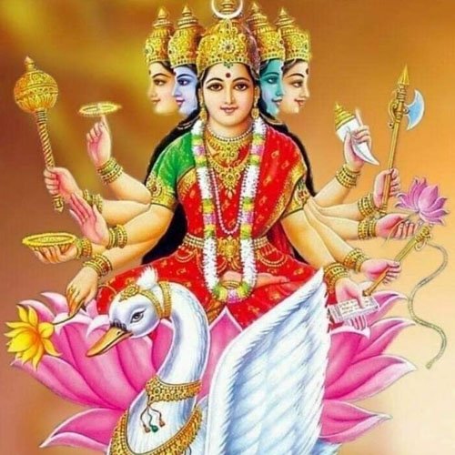 Goddess Gayatri