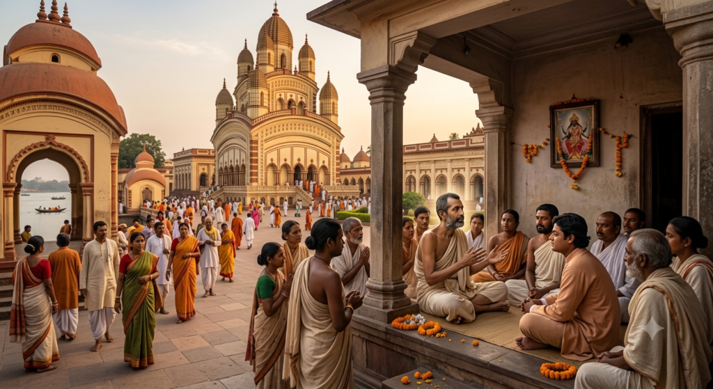 Dakshineswar Kali Temple, where he met Ramakrishna